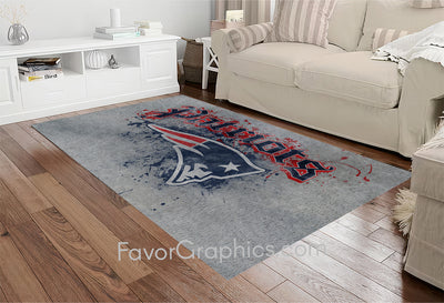 New England Patriots Home Bedroom Decor Rug Carpet Mat