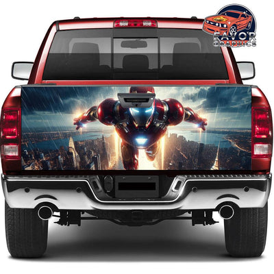 Iron Man Tailgate Wraps For Trucks SUV Vinyl Wrap