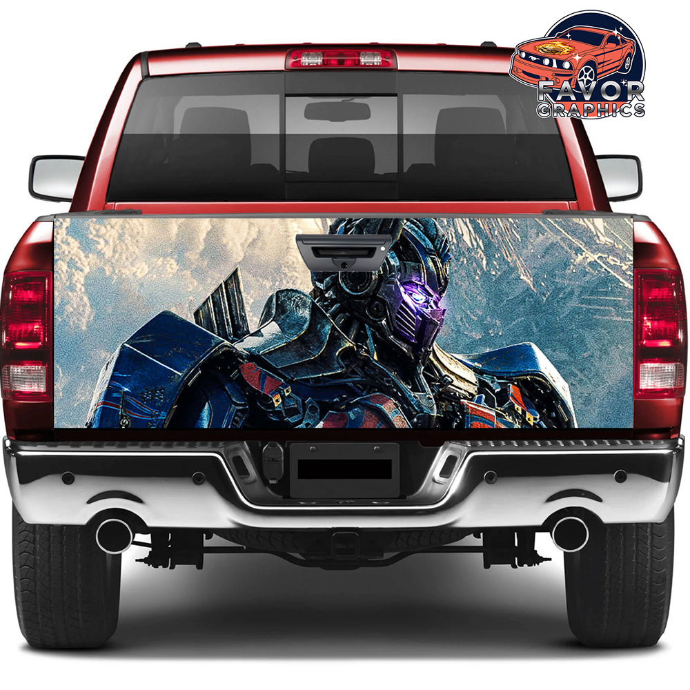 Optimus Prime Transformers Tailgate Wraps For Trucks SUV Vinyl Wrap