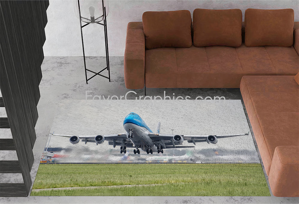 Boeing 747 Home Bedroom Decor Rug Carpet Mat