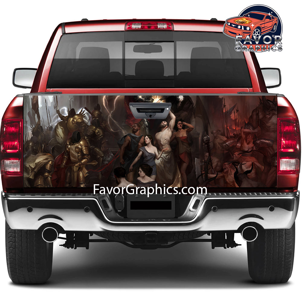 Lilith (Diablo) Tailgate Wraps For Trucks SUV Vinyl Wrap