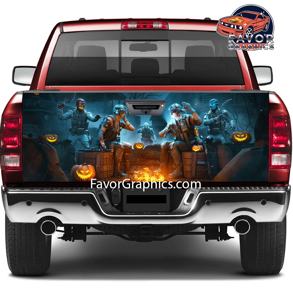 PUBG Tailgate Wraps For Trucks SUV Vinyl Wrap