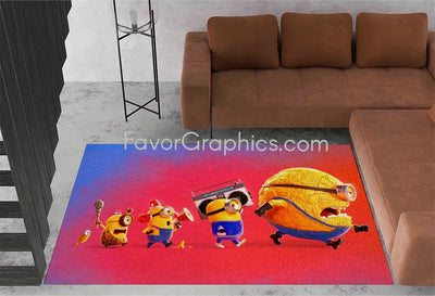 Minion Home Bedroom Decor Rug Carpet Mat