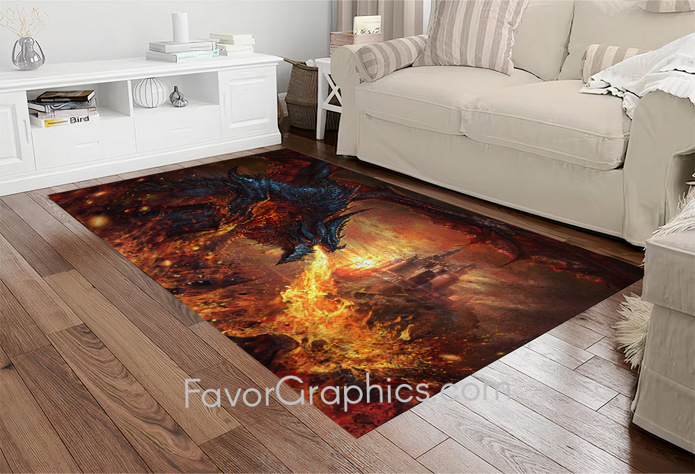 Dragon Home Bedroom Decor Rug Carpet Mat