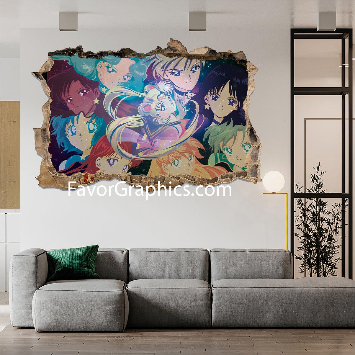 Sailor Moon Vinyl Wall Art Decal Sticker Poster Print Mural