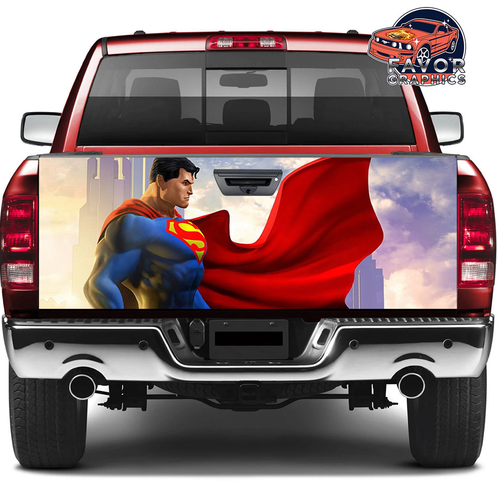 Superman Tailgate Wraps For Trucks SUV Vinyl Wrap