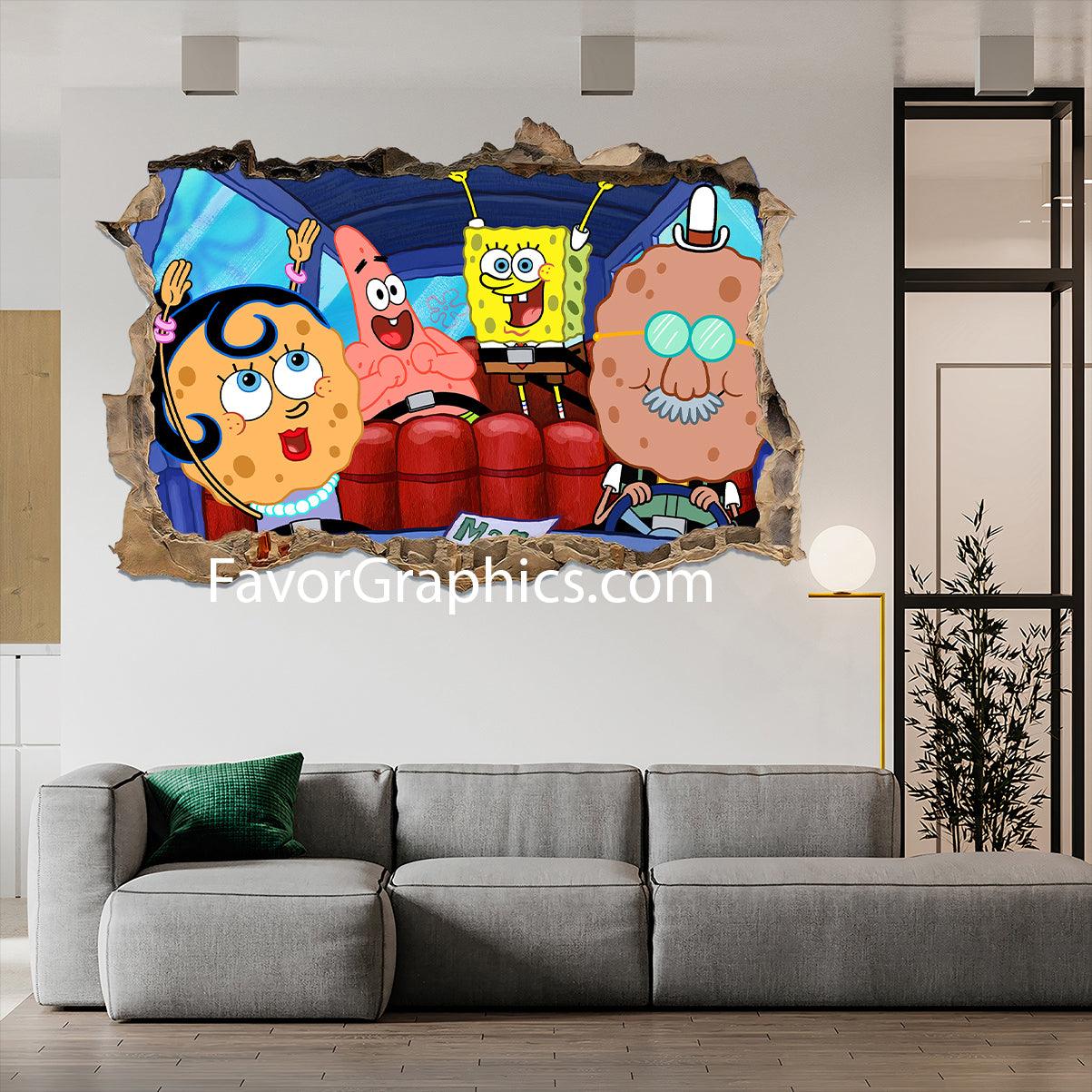 Spongebob Vinyl Wall Art Decal Sticker Poster Print Mural