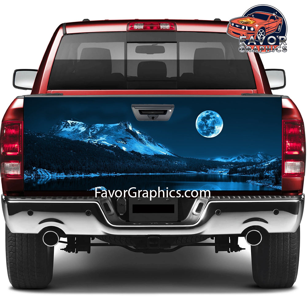 Full Moon Tailgate Wraps For Trucks SUV Vinyl Wrap