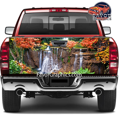 Waterfall Tailgate Wraps For Trucks SUV Vinyl Wrap