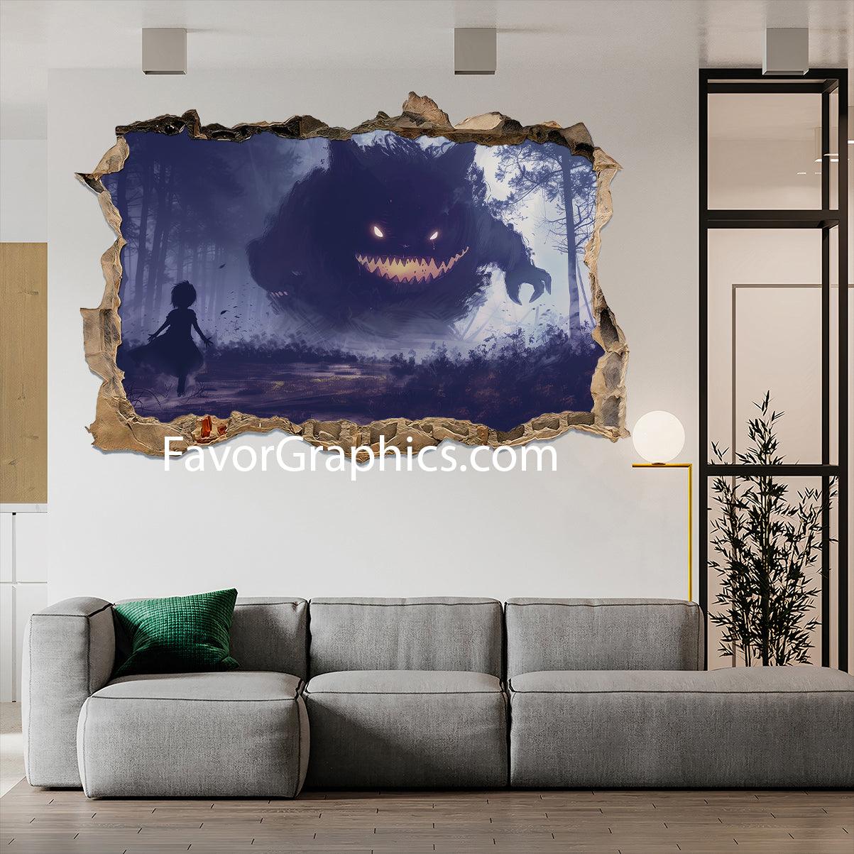 Gengar (Pokemon) Vinyl Wall Art Decal Sticker Poster Print Mural