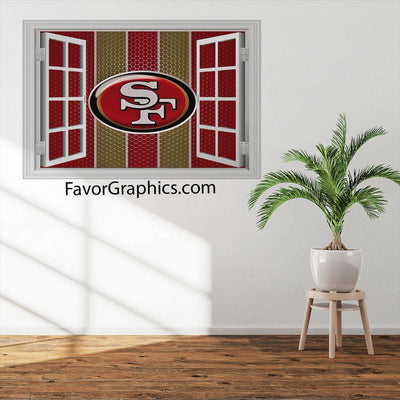 San Francisco 49ers Vinyl Wall Art Decal Sticker Poster Print Mural