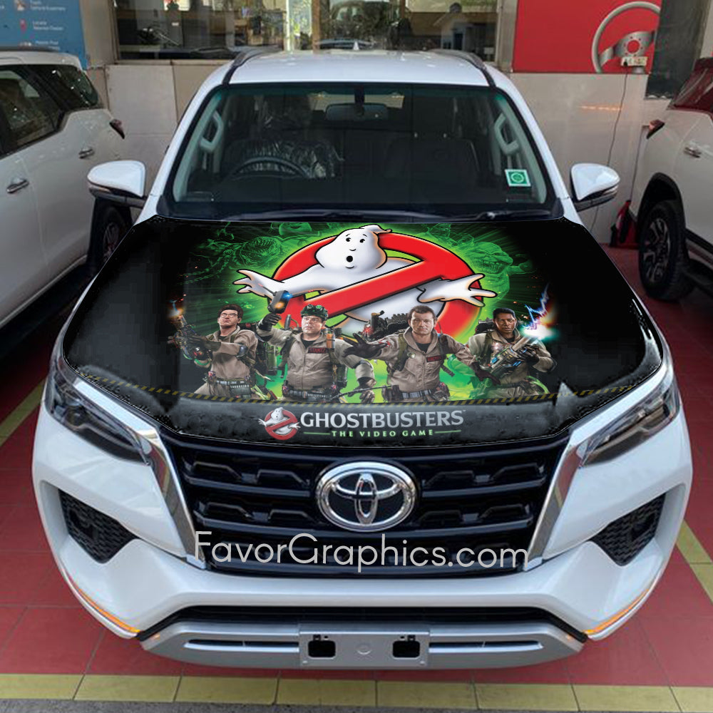 Ghostbusters Itasha Car Vinyl Hood Wrap Decal Sticker