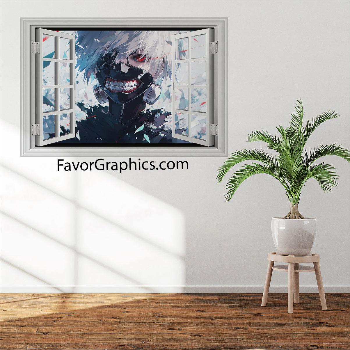 Kaneki Ken Tokyo Ghoul Vinyl Wall Art Decal Sticker Poster Print Mural