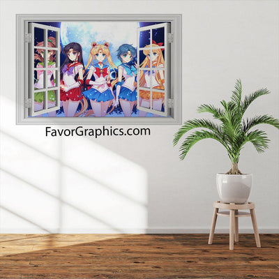 Sailor Moon Vinyl Wall Art Decal Sticker Poster Print Mural