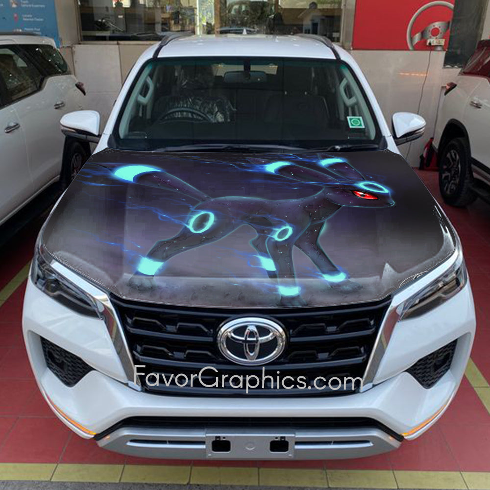 Umbreon Itasha Car Vinyl Hood Wrap Decal Sticker