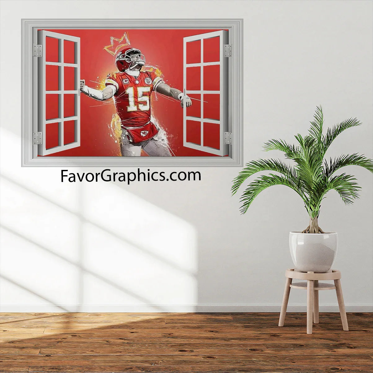 Patrick Mahomes Vinyl Wall Art Decal Sticker Poster Print Mural