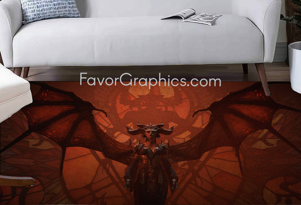 Lilith (Diablo) Home Bedroom Decor Rug Carpet Mat