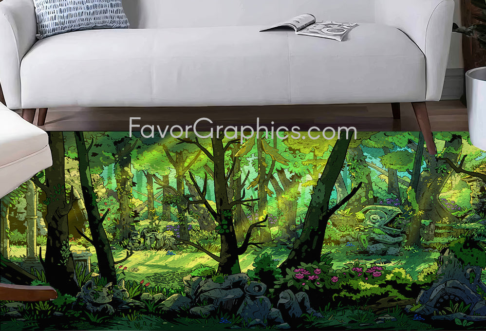 Forest Home Bedroom Decor Rug Carpet Mat