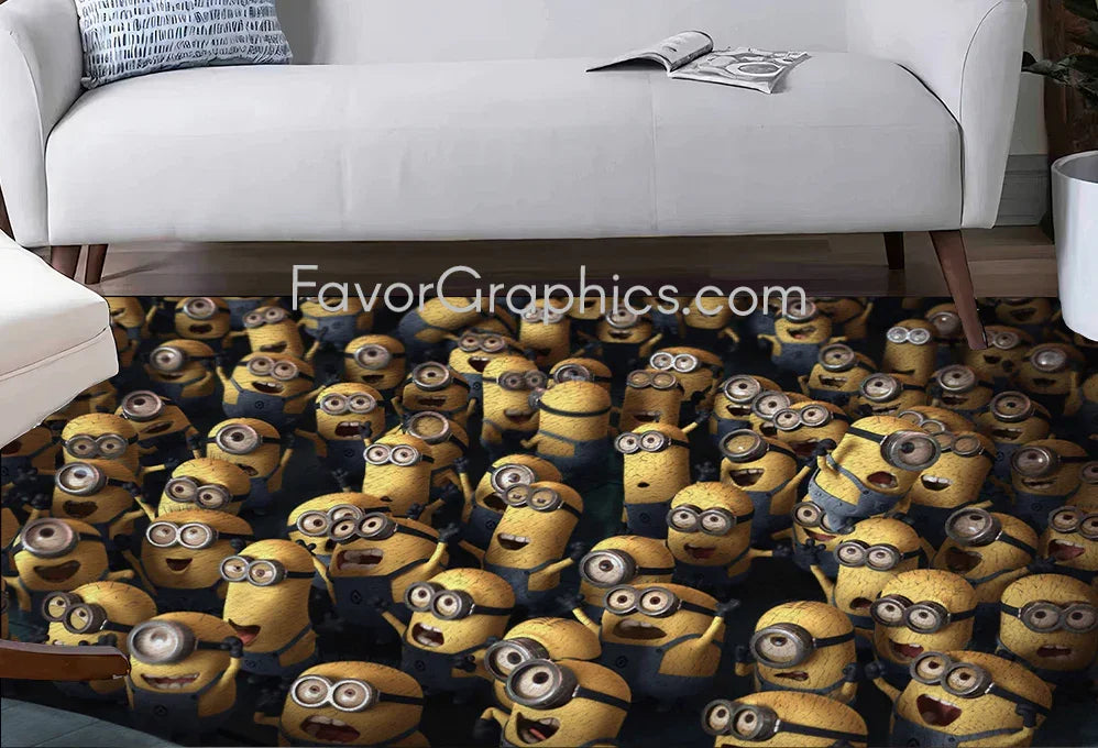 Minion Home Bedroom Decor Rug Carpet Mat