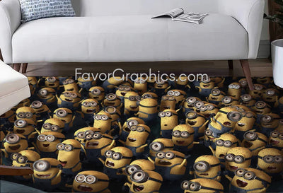 Minion Home Bedroom Decor Rug Carpet Mat