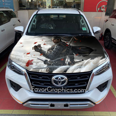 Samurai Itasha Car Vinyl Hood Wrap Decal Sticker