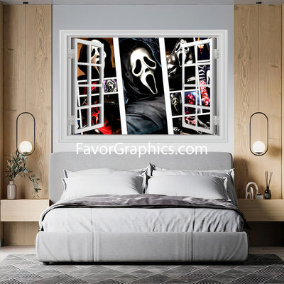 Scream Ghostface Vinyl Wall Art Decal Sticker Poster Print Mural