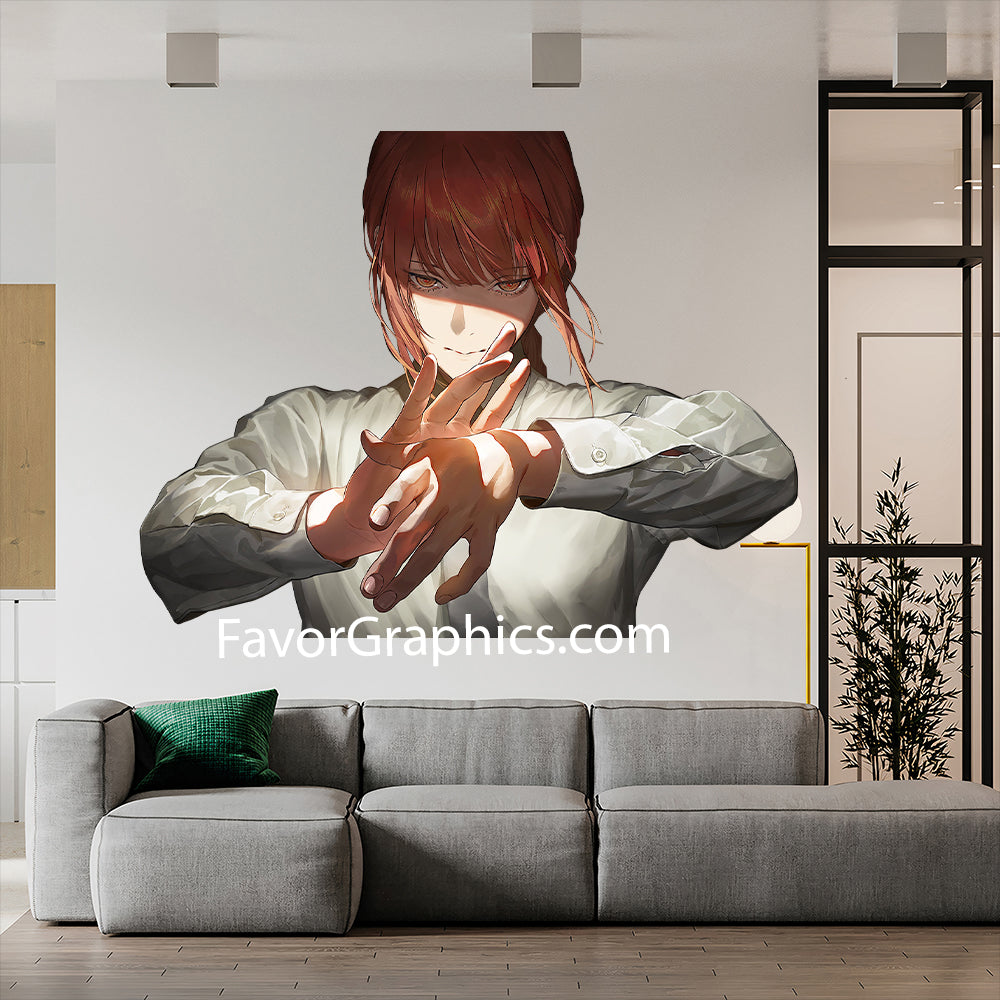 Makima Chainsaw Man Home Room Wall Vinyl Decal Sticker Mural Poster