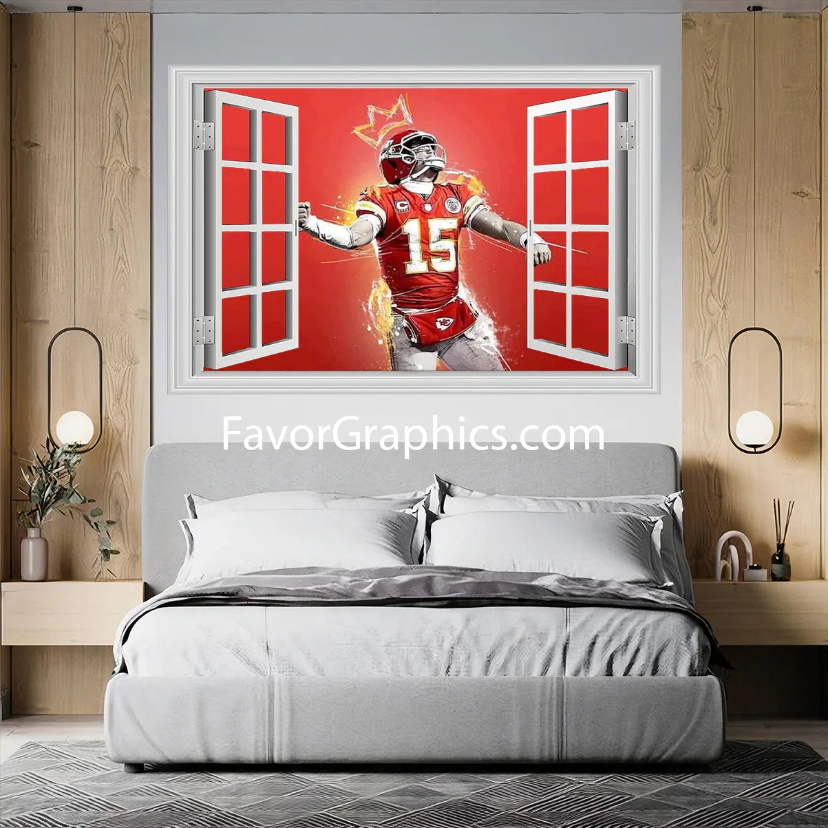 Patrick Mahomes Vinyl Wall Art Decal Sticker Poster Print Mural