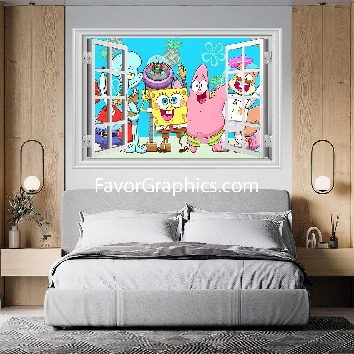 Spongebob Vinyl Wall Art Decal Sticker Poster Print Mural