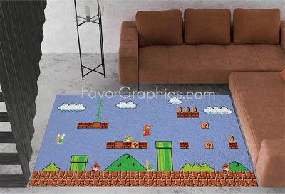 Mario Home Bedroom Decor Rug Carpet Mat