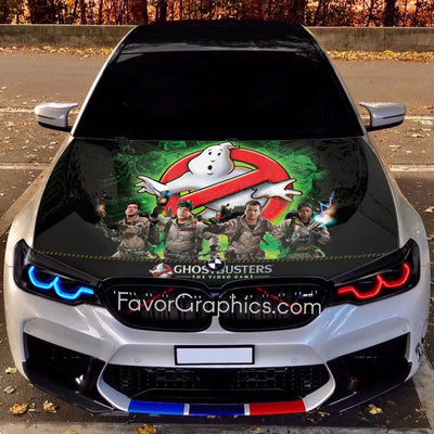 Ghostbusters Itasha Car Vinyl Hood Wrap Decal Sticker