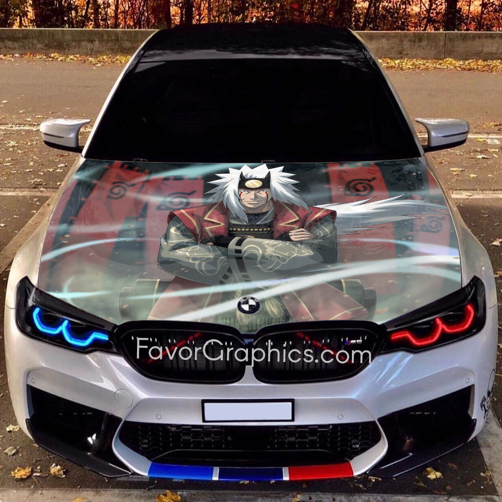 Jiraiya Itasha Car Vinyl Hood Wrap