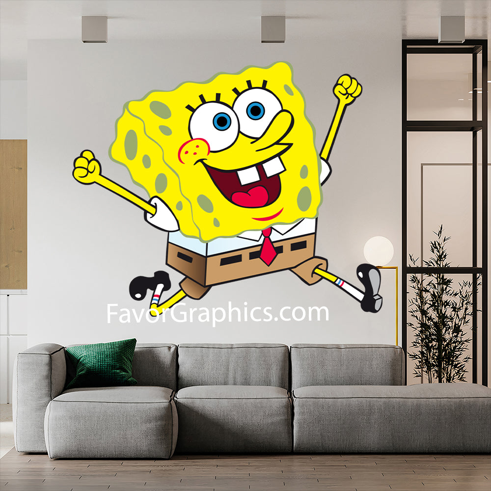 Spongebob Home Room Wall Vinyl Decal Sticker Mural Poster