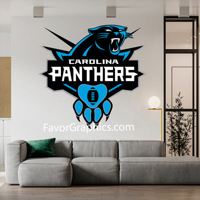 Carolina Panthers Home Room Wall Vinyl Decal Sticker Mural Poster