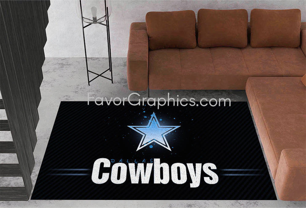 Dallas Cowboys Home Bedroom Decor Rug Carpet Mat