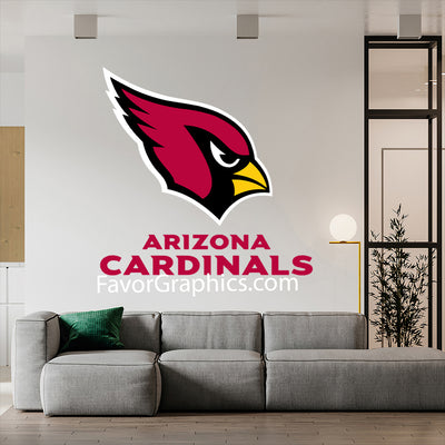 Arizona Cardinals Home Room Wall Vinyl Decal Sticker Mural Poster