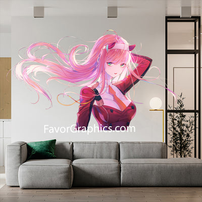 Zero Two Home Room Wall Vinyl Decal Sticker Mural Poster