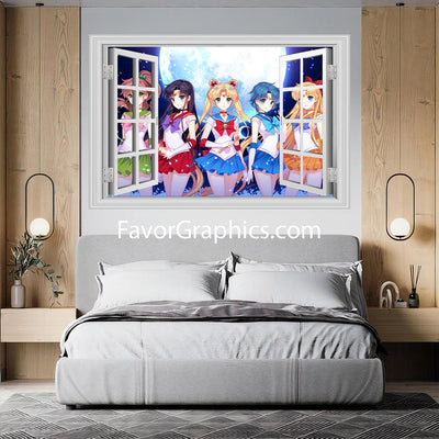 Sailor Moon Vinyl Wall Art Decal Sticker Poster Print Mural