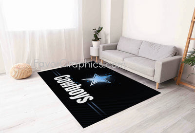 Dallas Cowboys Home Bedroom Decor Rug Carpet Mat