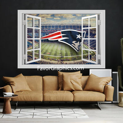 New England Patriots Vinyl Wall Art Decal Sticker Poster Print Mural