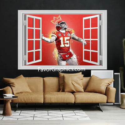 Patrick Mahomes Vinyl Wall Art Decal Sticker Poster Print Mural