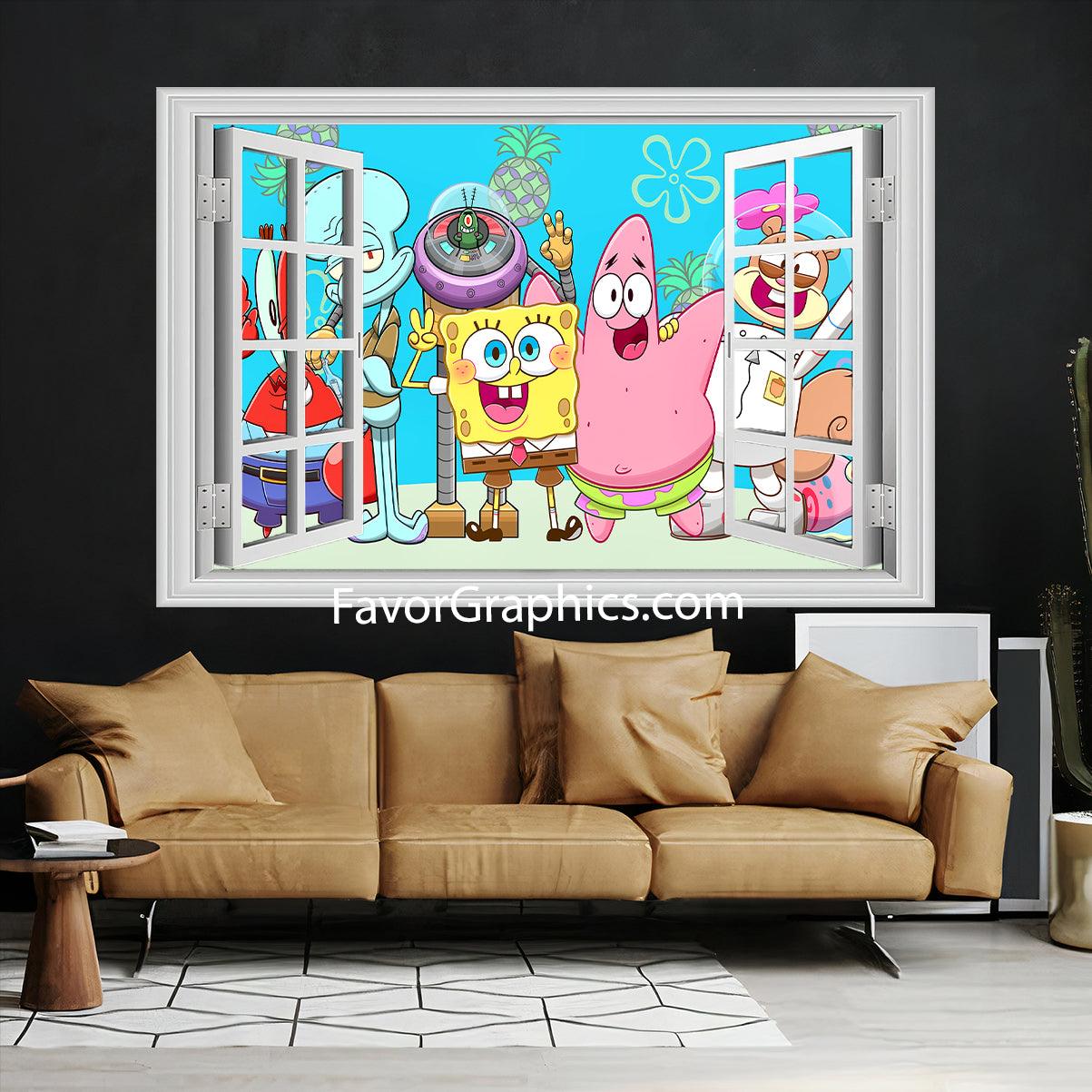 Spongebob Vinyl Wall Art Decal Sticker Poster Print Mural