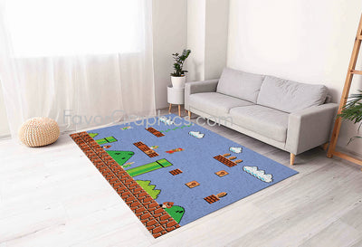 Mario Home Bedroom Decor Rug Carpet Mat