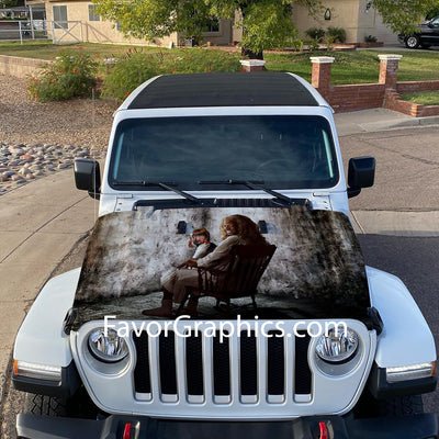 Annabelle Itasha Car Vinyl Hood Wrap Decal Sticker