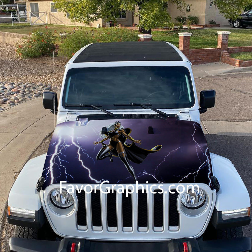 X-Men's Storm Ororo Munroe Itasha Car Vinyl Hood Wrap