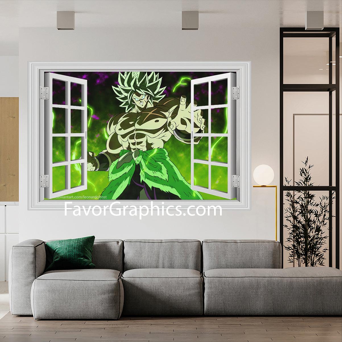 Broly Vinyl Wall Art Decal Sticker Poster Print Mural