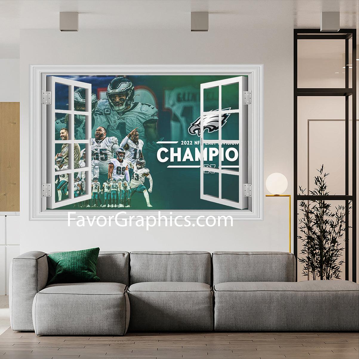 Philadelphia Eagles Vinyl Wall Art Decal Sticker Poster Print Mural