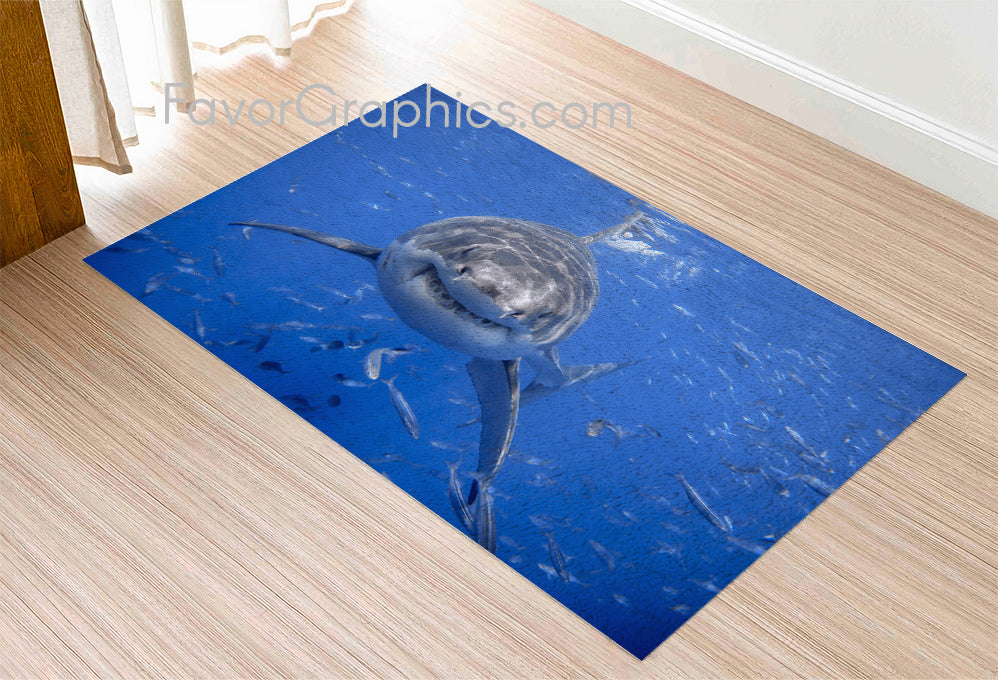 Shark Home Bedroom Decor Rug Carpet Mat