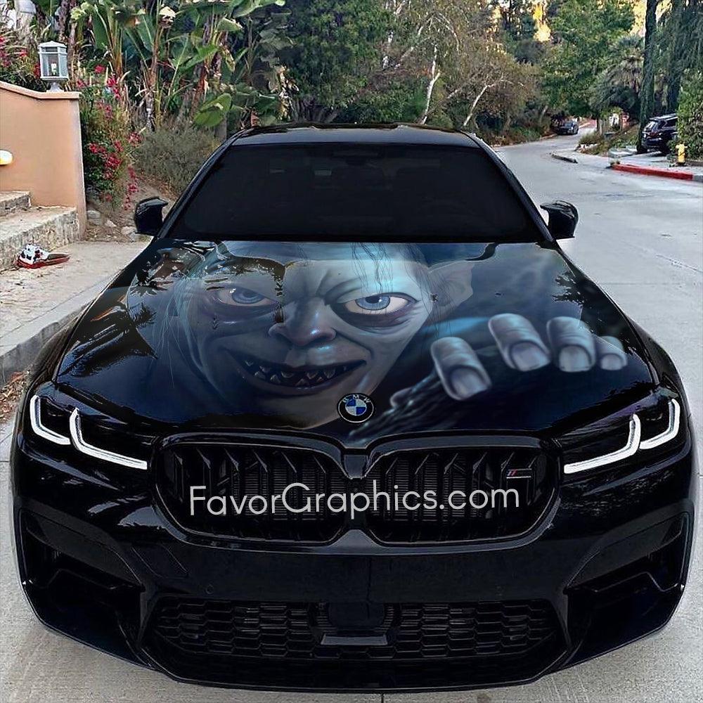 Smeagol Gollum Itasha Car Vinyl Hood Wrap Decal Sticker