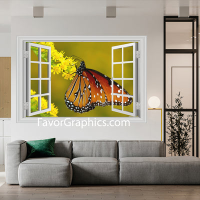 Butterfly Vinyl Wall Art Decal Sticker Poster Print Mural